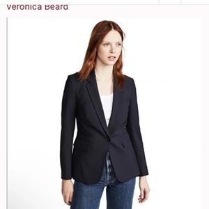 Veronica Beard navy blazer, size 2